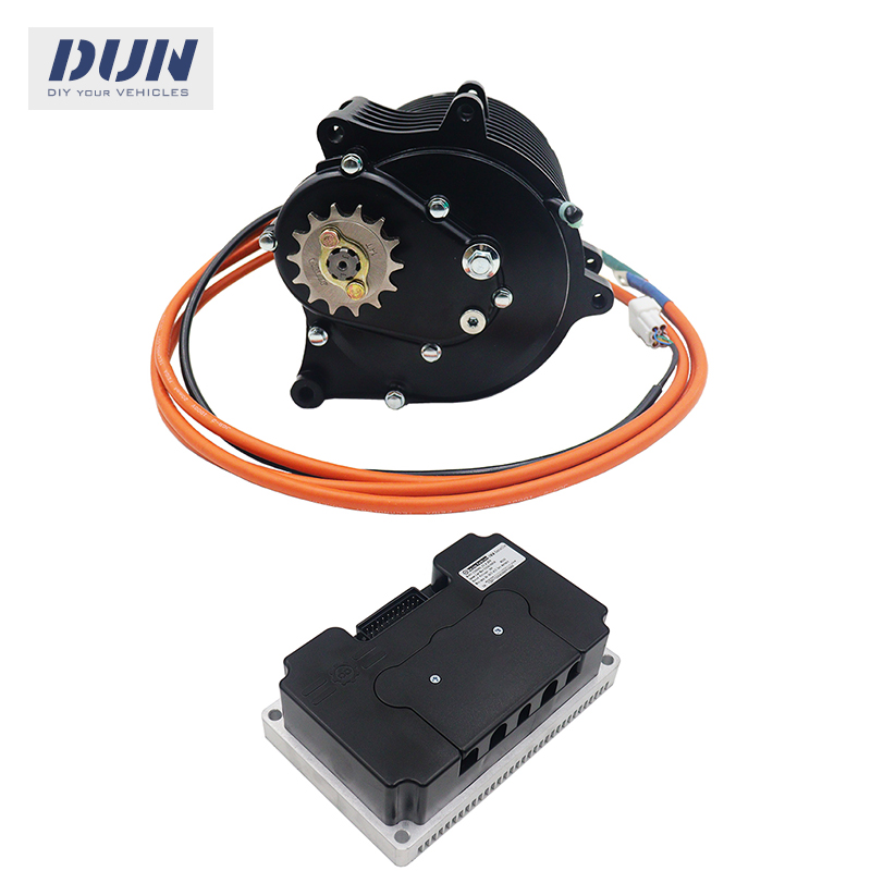 Mid Drive Motor Kit 72V 3000W - Motore mid-drive QS138 72v 70H 3000W