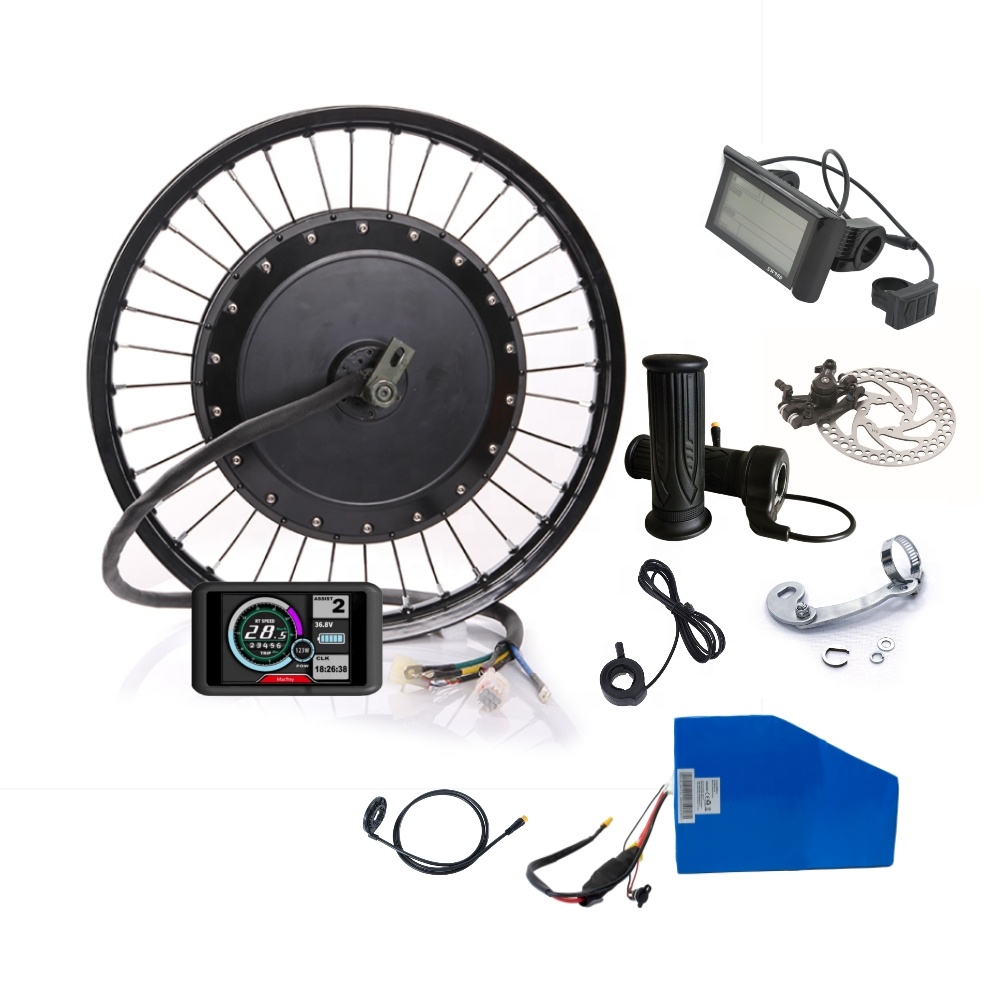 72V 5000W Electric Motorcycle - Kit di conversione bici per bicicletta