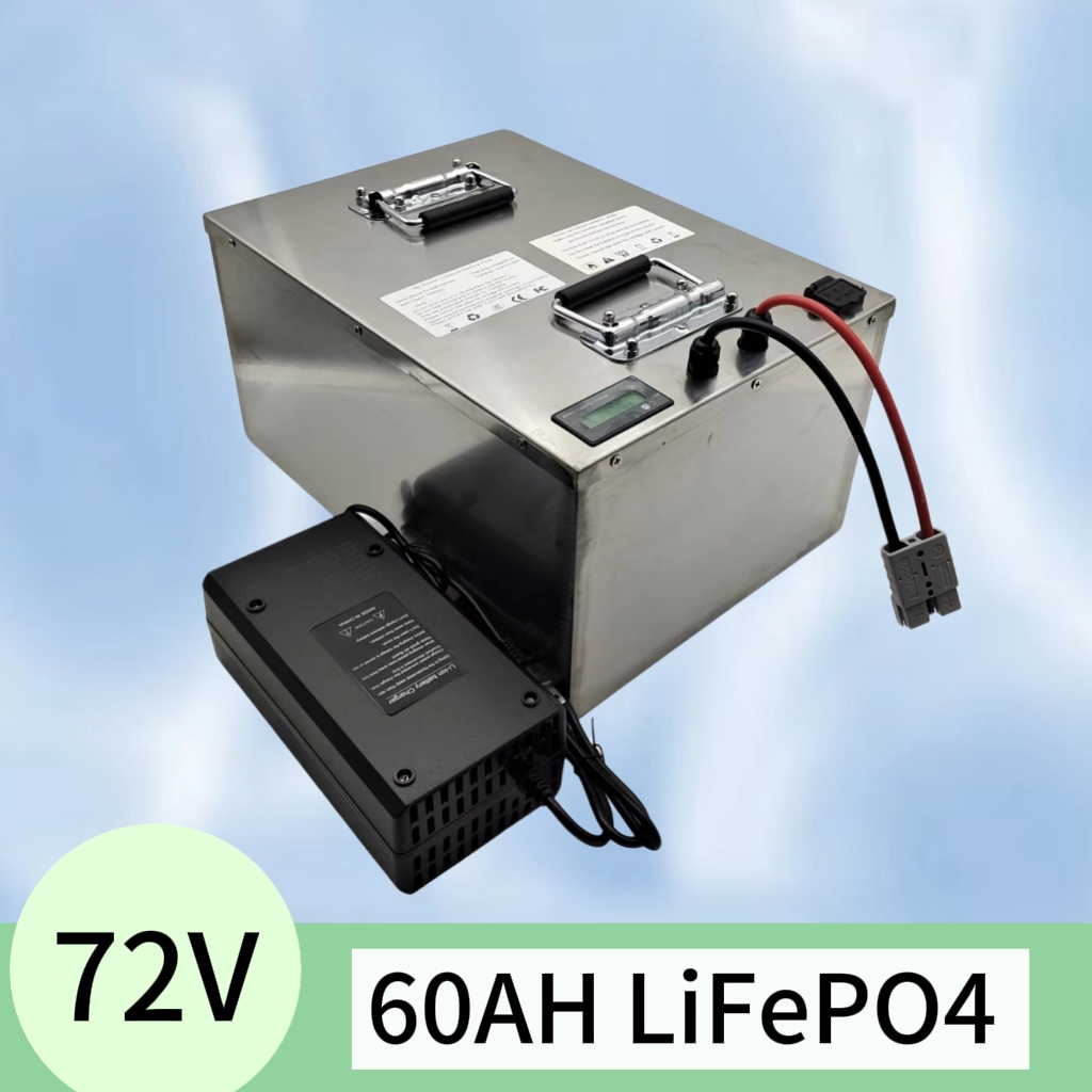 72V 60Ah Lifepo4 Battery Pack - Batteria ricaricabile al litio Lifepo4 72V