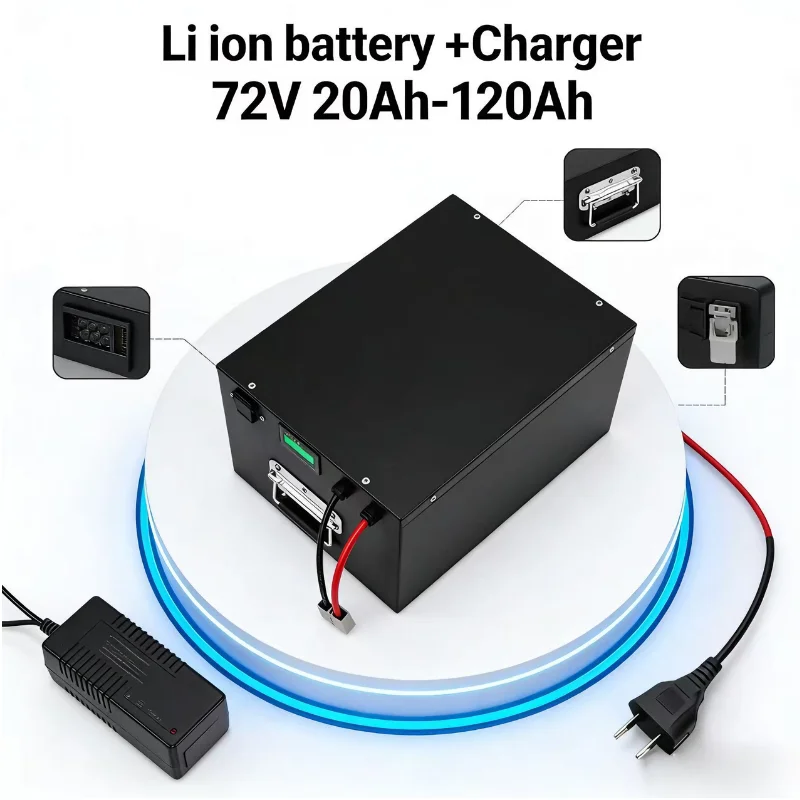 60V 30Ah Electric Scooter Battery - Batteria agli ioni di litio 17S