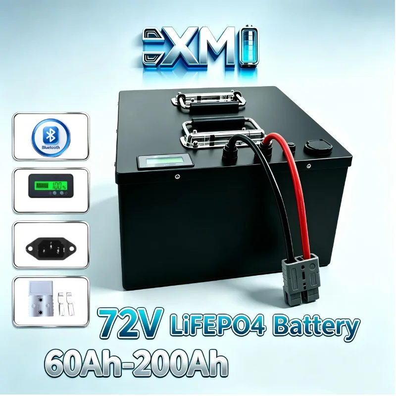 72V 60Ah Lifepo4 Battery Pack - Pacco Batteria al Litio Ferro Fosfato