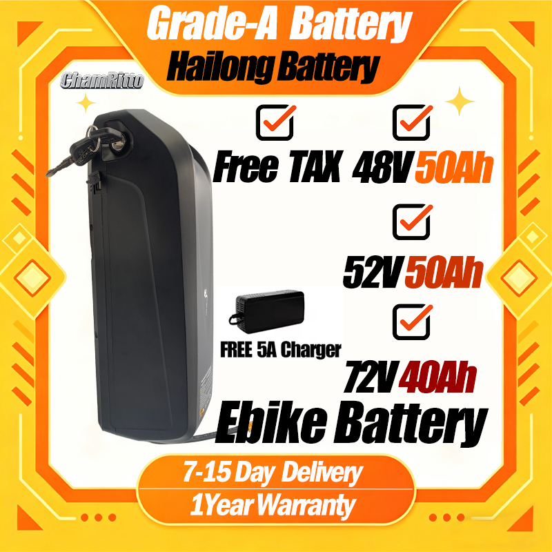 60V 30Ah Electric Scooter Battery - Batteria Ebike 48V 50AH 52V 36V