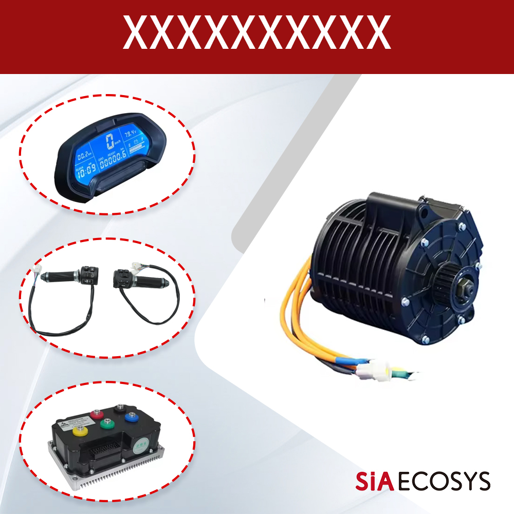 Mid Drive Motor Kit 72V 3000W - Kit Motore Mid-Drive QSMOTOR QS138 3000W