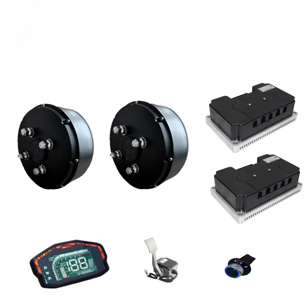 Electric Motorcycle Conversion Kit 72V - QSMOTOR 205 3000W V3 Brushless Doppio