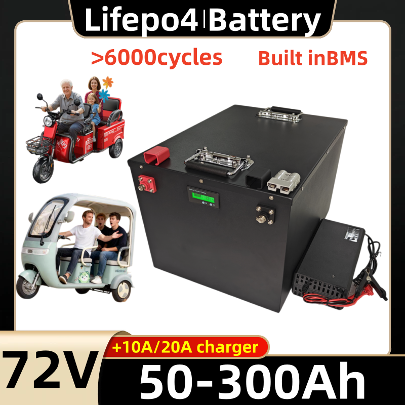 72V 60Ah Lifepo4 Battery Pack - Pacco batteria al litio Lifepo4 72V