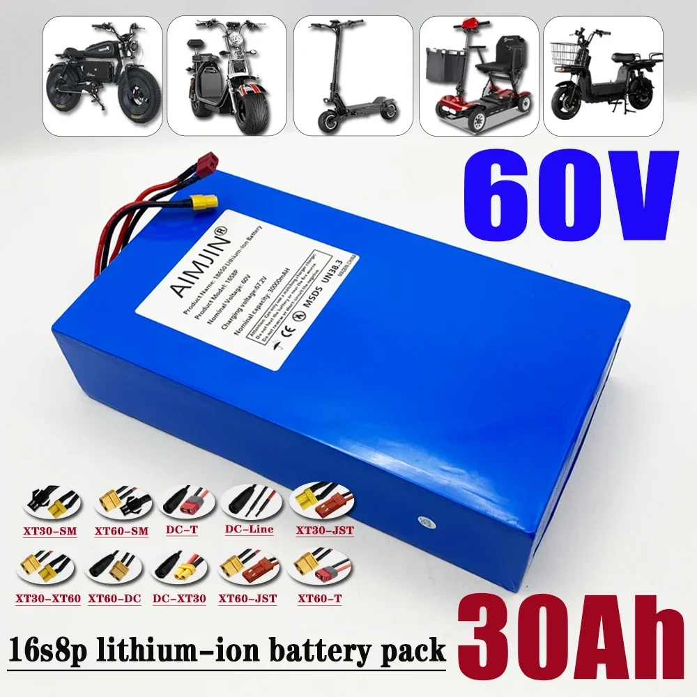 Batteria al litio di alta pote - 60V 30Ah Electric Scooter Battery recensione e prezzo
