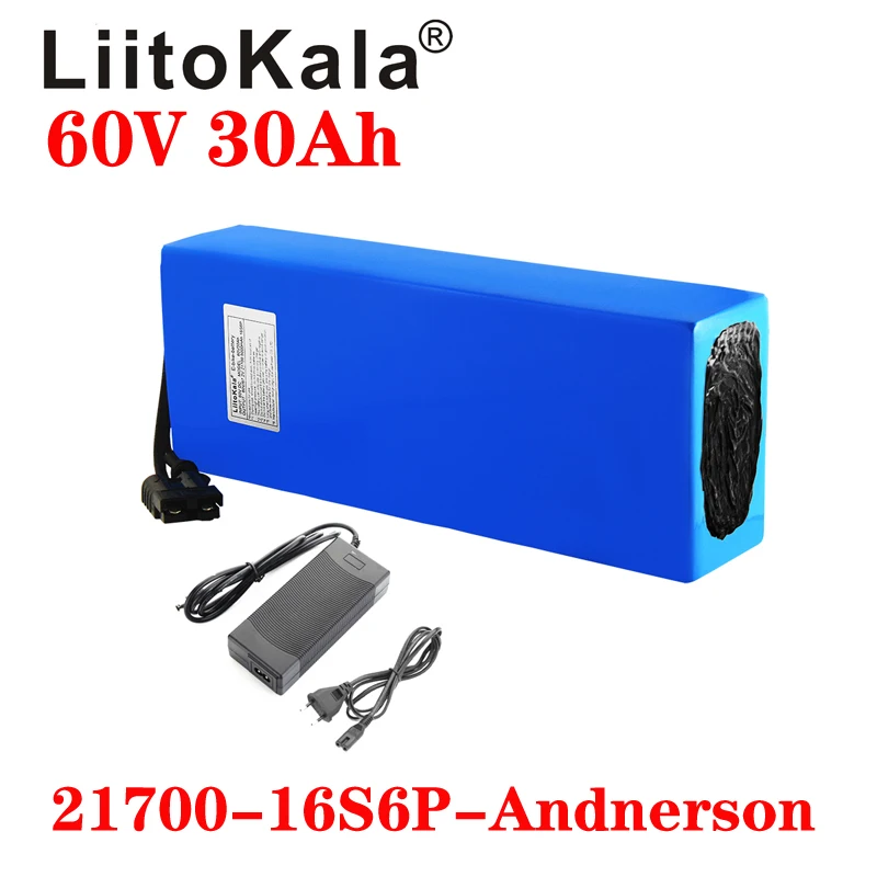 LiitoKala 60V 30ah 16 s6p Scoo - 60V 30Ah Electric Scooter Battery recensione e prezzo
