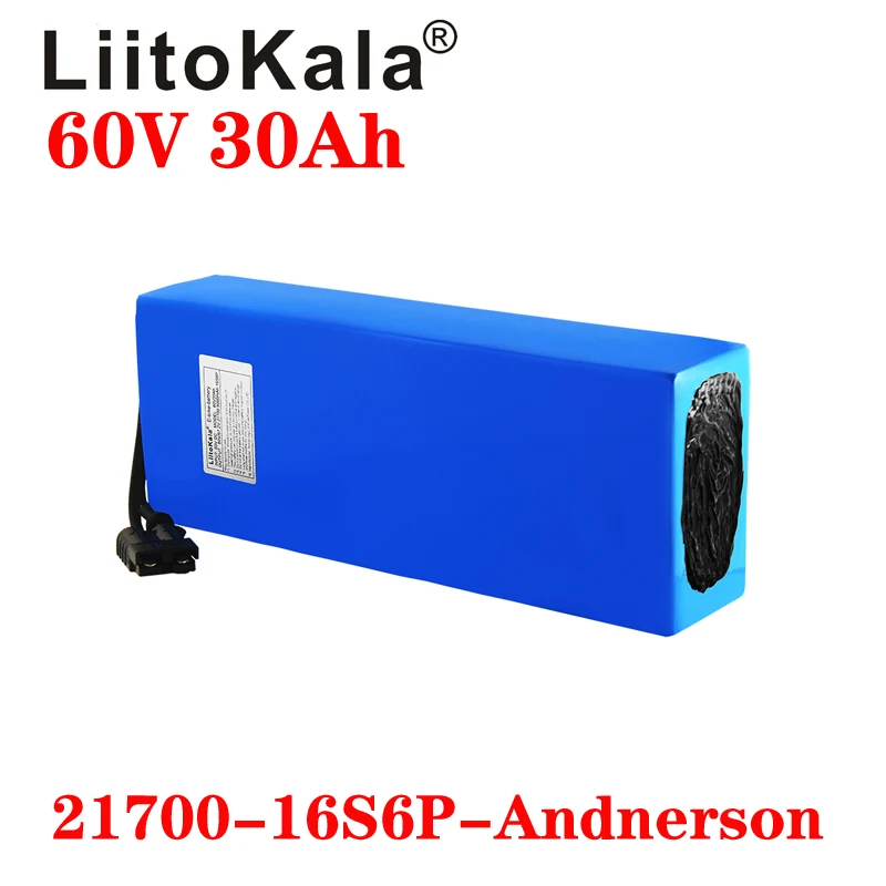LiitoKala 60V 30ah 16 s6p Scoo - 60V 30Ah Electric Scooter Battery recensione e prezzo