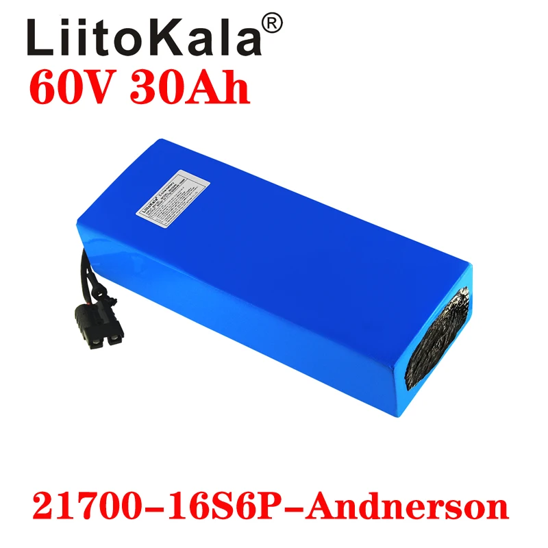 LiitoKala 60V 30ah 16 s6p Scoo - 60V 30Ah Electric Scooter Battery recensione e prezzo