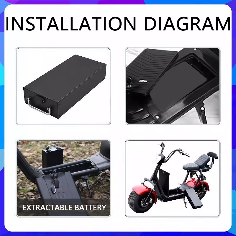 Nuova Batteria al Litio 60V 30 - 60V 30Ah Electric Scooter Battery recensione e prezzo