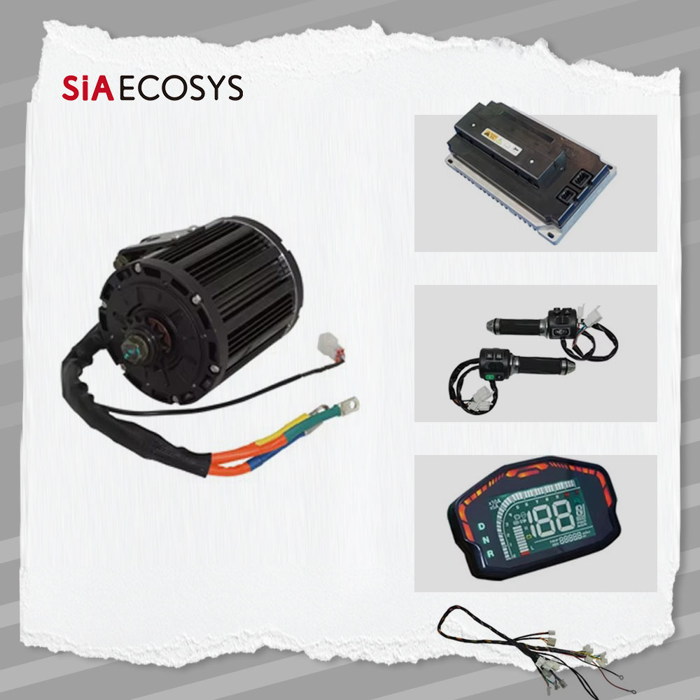 QS138 Kit motore di azionament - Electric Motorcycle Conversion Kit 72V recensione e prezzo
