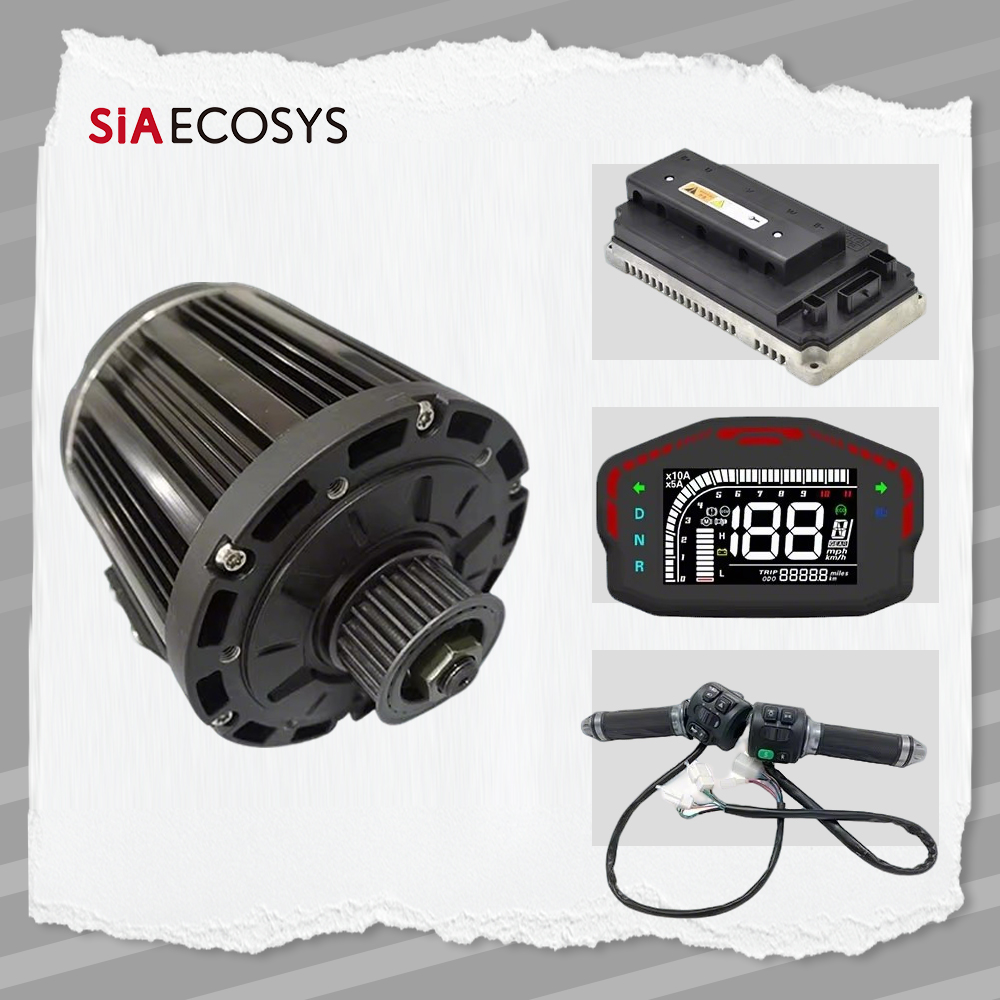 QS138 Kit motore di azionament - Mid Drive Motor Kit 72V 3000W recensione e prezzo