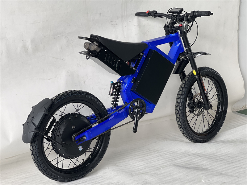 Bicicletta elettrica ad alta p - 8000W Stealth Bomber Ebike recensione e prezzo