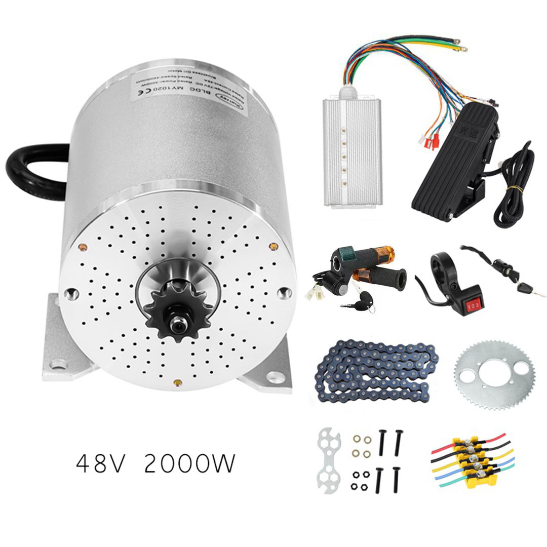 Kit motore kart moto elettrico - Electric Motorcycle Conversion Kit 72V recensione e prezzo